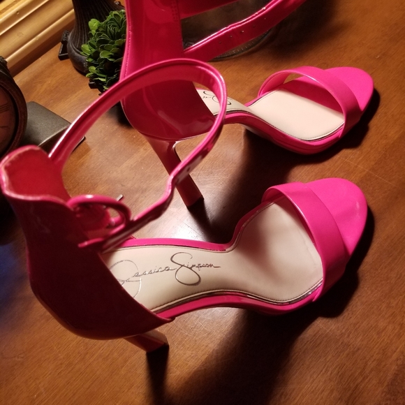 Jessica Simpson Ankle Strap Heels (10M) - Picture 16 of 16